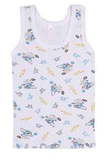 Майка для мальчиков, полотно: рибана (от 74см до 80см рост)