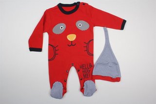 Комбинезон детский+ шапочка от 0 до 6 мес