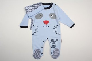 Комбинезон детский+ шапочка от 3 до 9 мес