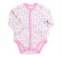 Боді дитяче Бембі, кулір, короткий рукав, 0-3 міс, 100% коттон