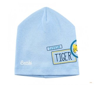 Шапочка для хлопчика, рибана ТМ Бембі