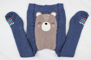 Зимові колготки для немовлят, з широким клином на підгузник (від 62см до 92см ріст)