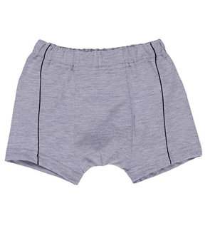 Трусы-боксеры детские, серый меланж