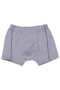 Трусы-боксеры детские, серый меланж