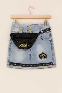 Юбка джинсовая для девочки (5-8 лет)