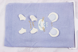 Плед детский вязаный Турция