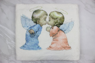 Крыжма-плед для крещения, махра Турция