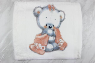 Крыжма-плед для крещения, махра Турция