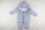 Комбинезон детский вязаный+внутри махра от 1 до 9 мес