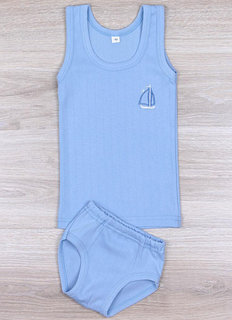 Комплект дитячий труси + майка (від 104см до 122см зріст)