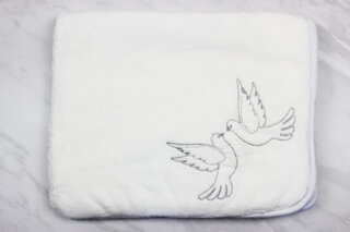 Крижма-плед для хрещення, махра Туреччина