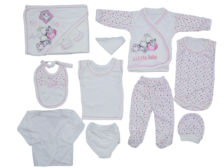 11-ти предметный набор для новорожденного Турция