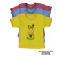футболка дитяча із застібкою на плечі + шовкографія