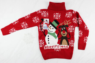 Свитер вязаный детский Турция (6-9 лет 110-134 рост)