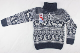 Свитер вязаный детский Турция (6-9 лет 110-134 рост)