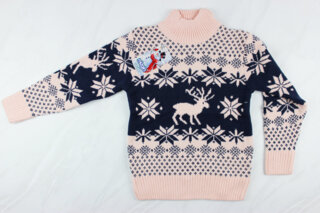 Свитер вязаный детский Турция (6-9 лет 110-134 рост)