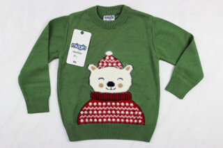 Светр вязаний дитячий Туреччина (2-5 років 92-110 ріст)