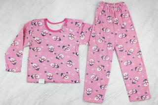 Пижама детская с начесом (116см-122см рост)