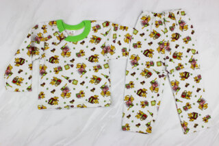 Пижама детская с начесом (от 80см до 122см рост)