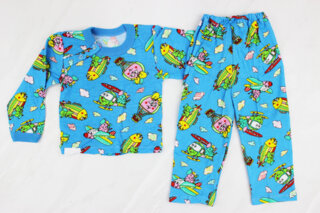 Пижама детская с начесом (от 80см до 86см рост)