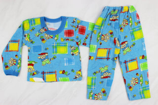 Пижама детская с начесом (от 80см до 86см рост)