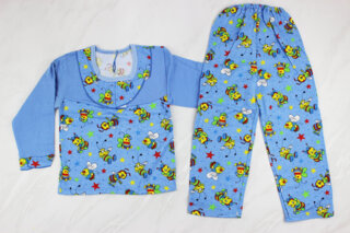 Пижама детская с начесом (от 110см до 116см рост)