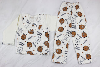 Пижама детская с начесом (от 92см до 116см рост)