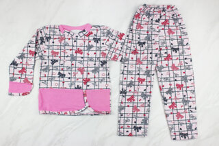 Пижама детская с начесом (от 110см до 116см рост)