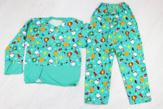 Пижама детская с начесом (116см-122см рост)