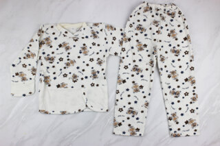 Пижама детская с начесом (от 110см до 116см рост)