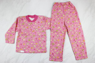 Пижама детская с начесом (116см-122см рост)