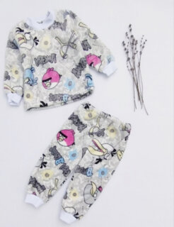 Піжама дитяча махрова (від 86см до 134см ріст)