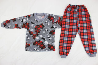 Піжама дитяча з начосом (від 98см до 128см ріст)