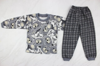 Піжама дитяча з начосом (від 86см до 128см ріст)