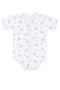 Боді дитяче на кнопках, короткий рукав, 100% бавовна, 0-12 міс