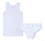 Майка + трусики для девочки белые ТМ Бемби (от 116см до 134см рост)