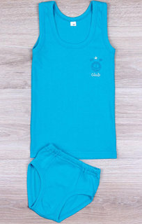 Комплект дитячий труси + майка (від 74см до 122см зріст)