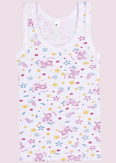 Майка для девочек, ассорти  (от 74см до 164см рост)