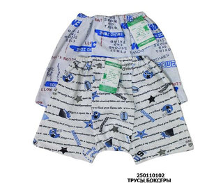 Труси боксери дитячі, полотно: кулір