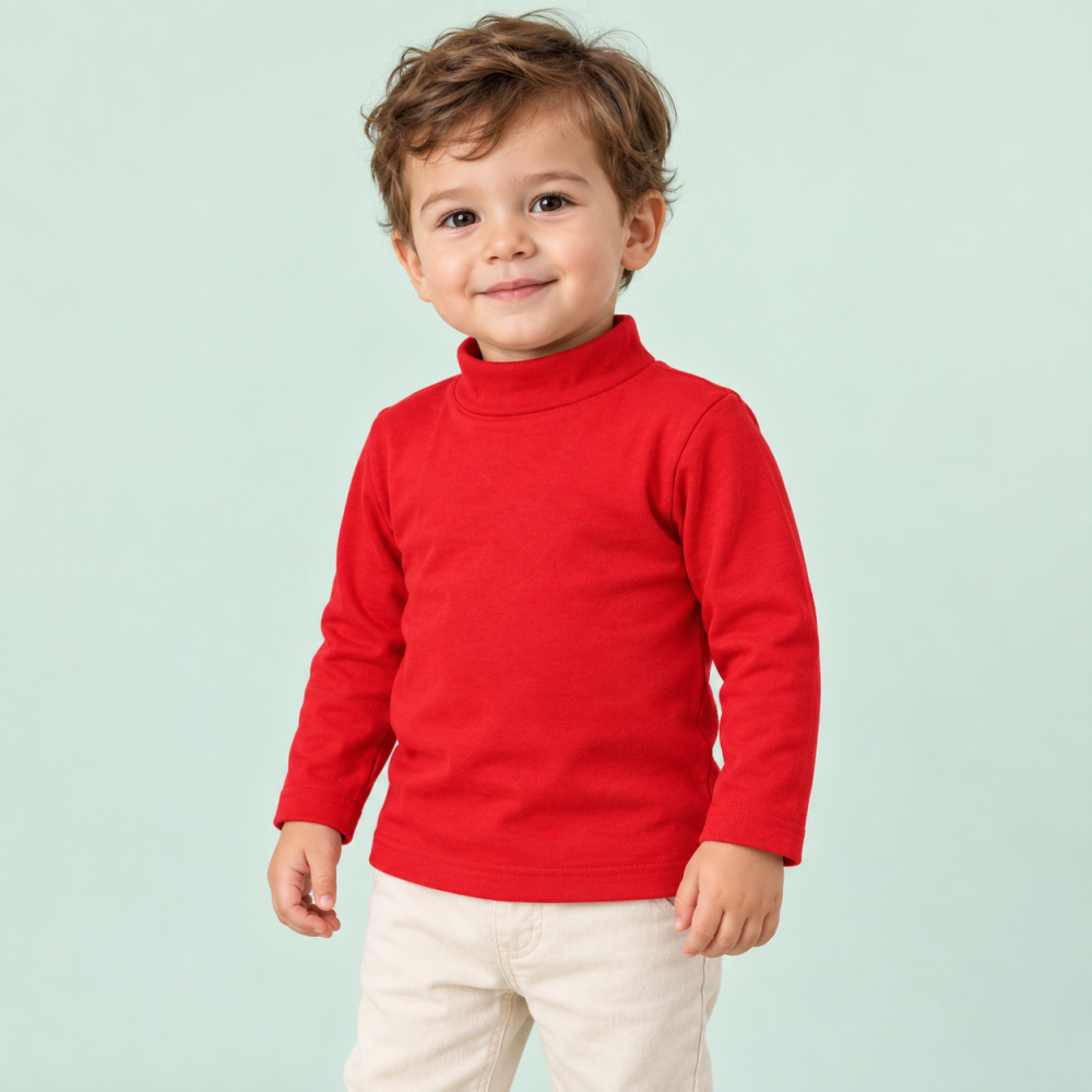 Водолазка детская, начес (1-2 лет 80-86 рост)