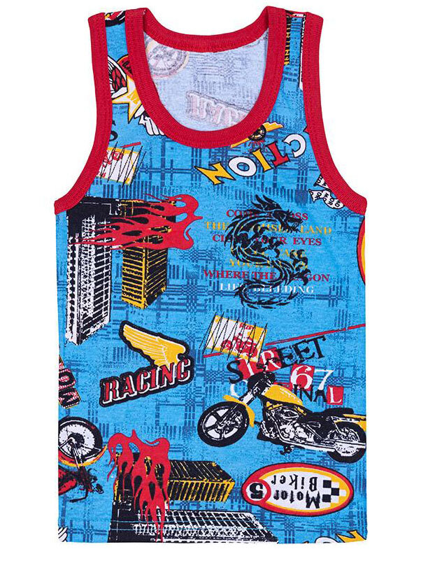 Майка для мальчика (от 74см до 134см рост)