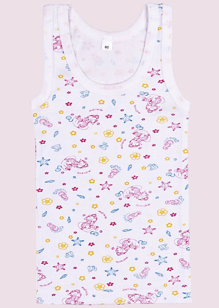 Майка для девочек, ассорти (от 74см до 164см рост)