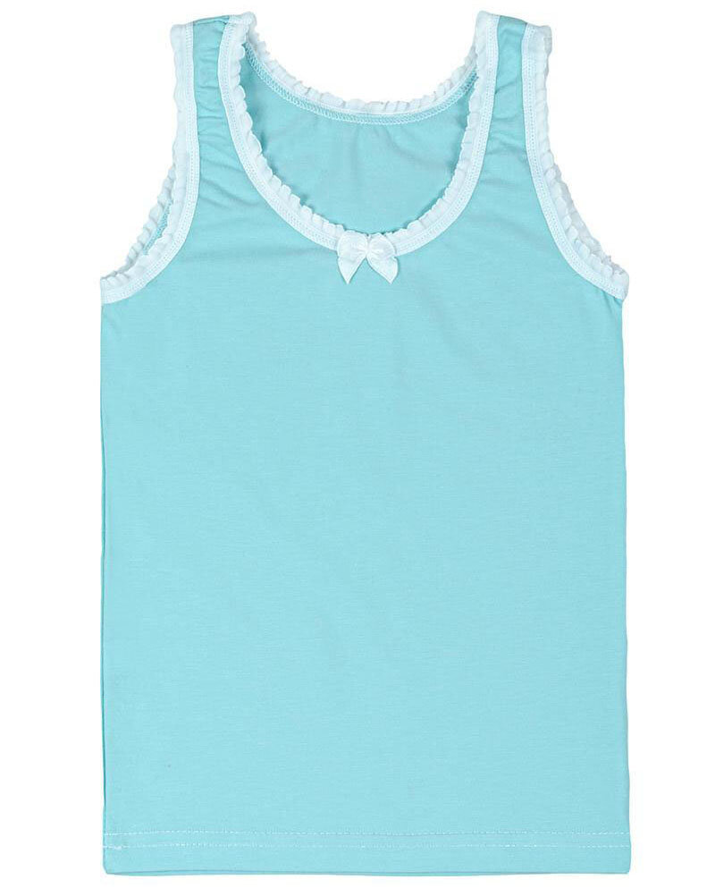 Майка для девочек, полотно: фуликра (от 74см до 134см рост)