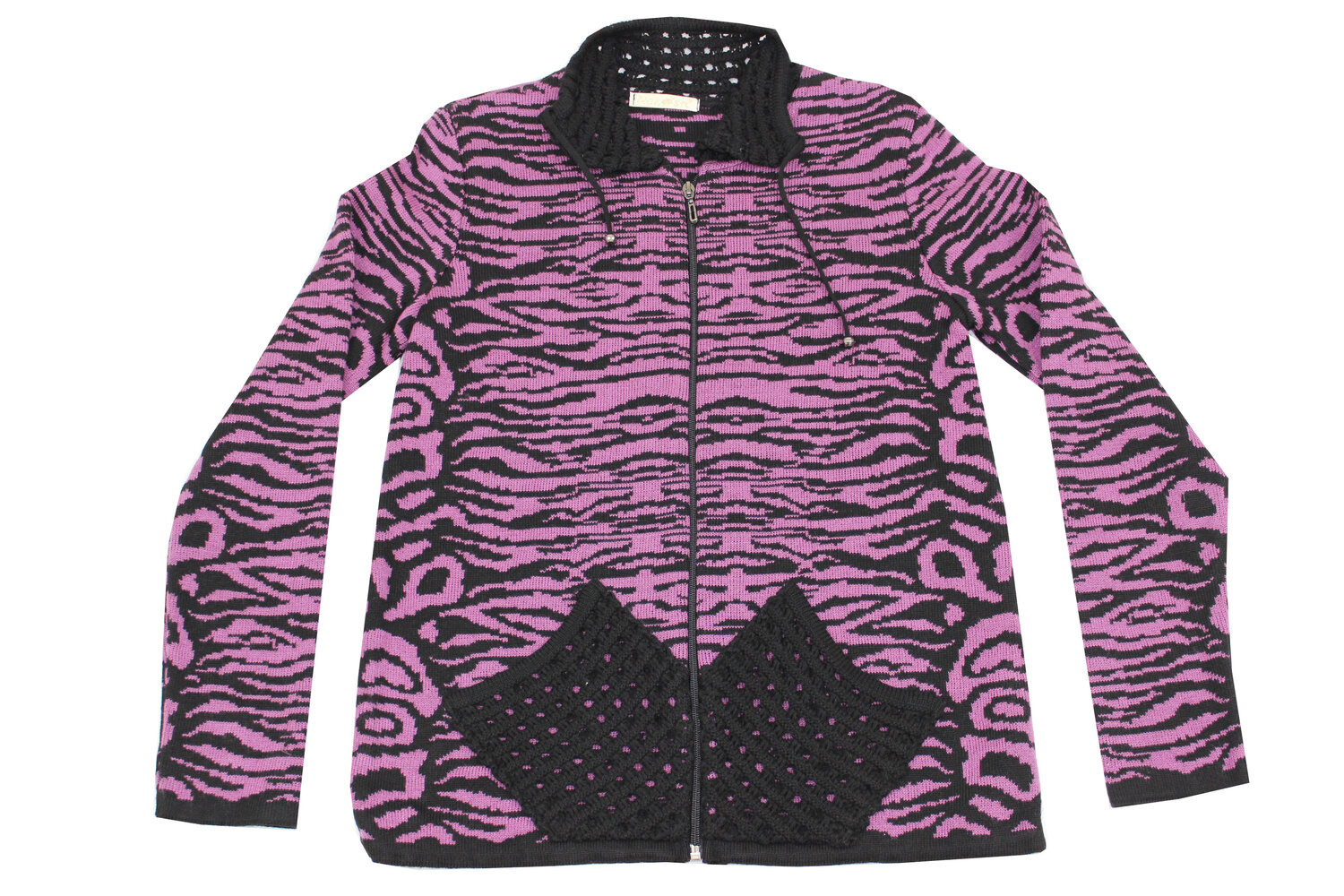 Кофта вязаная на девочек (8-9 лет)