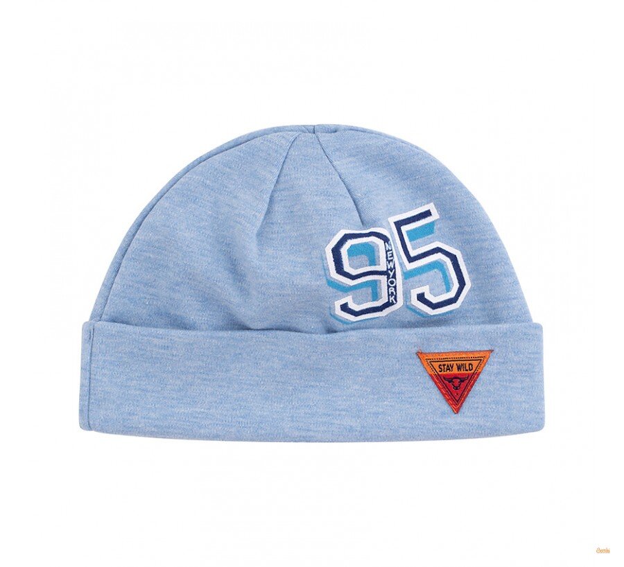 Шапочка для хлопчика, інтерлок ТМ Бембі