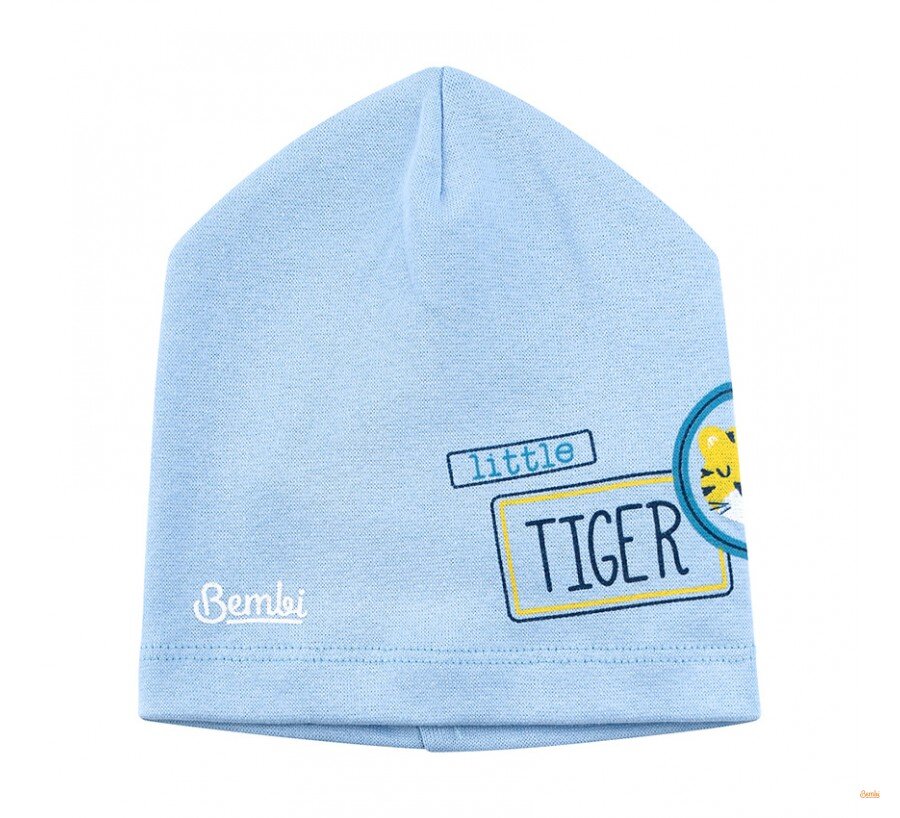 Шапочка для хлопчика, рибана ТМ Бембі
