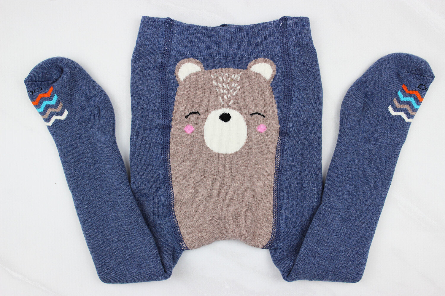 Колготки зимние для младенцев, с широким клином на подгузник (от 62см до 92см рост)