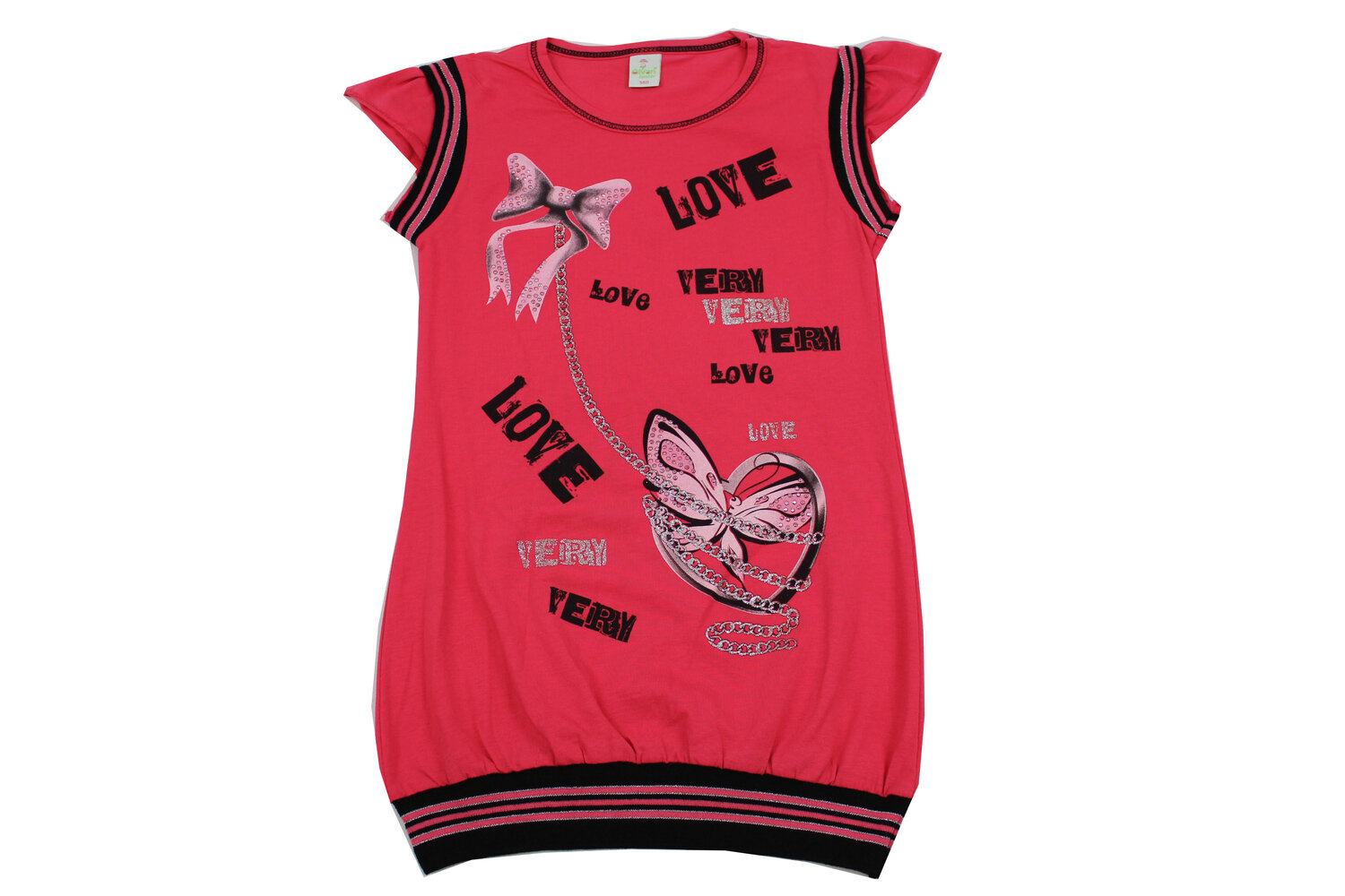 Футболка-туніка для дівчинки (10-12 років)