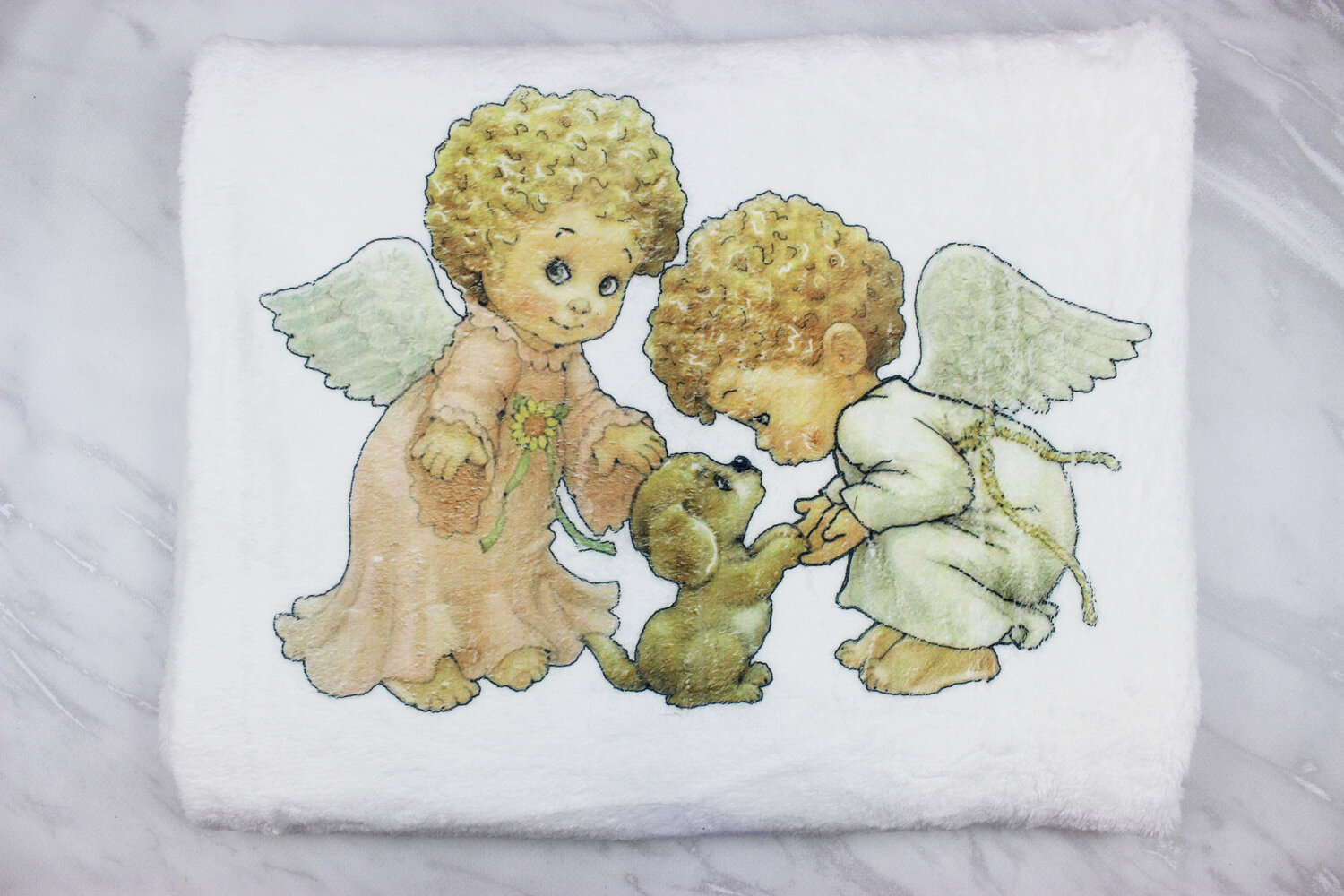 Крижма-плед для хрещення, махра Туреччина