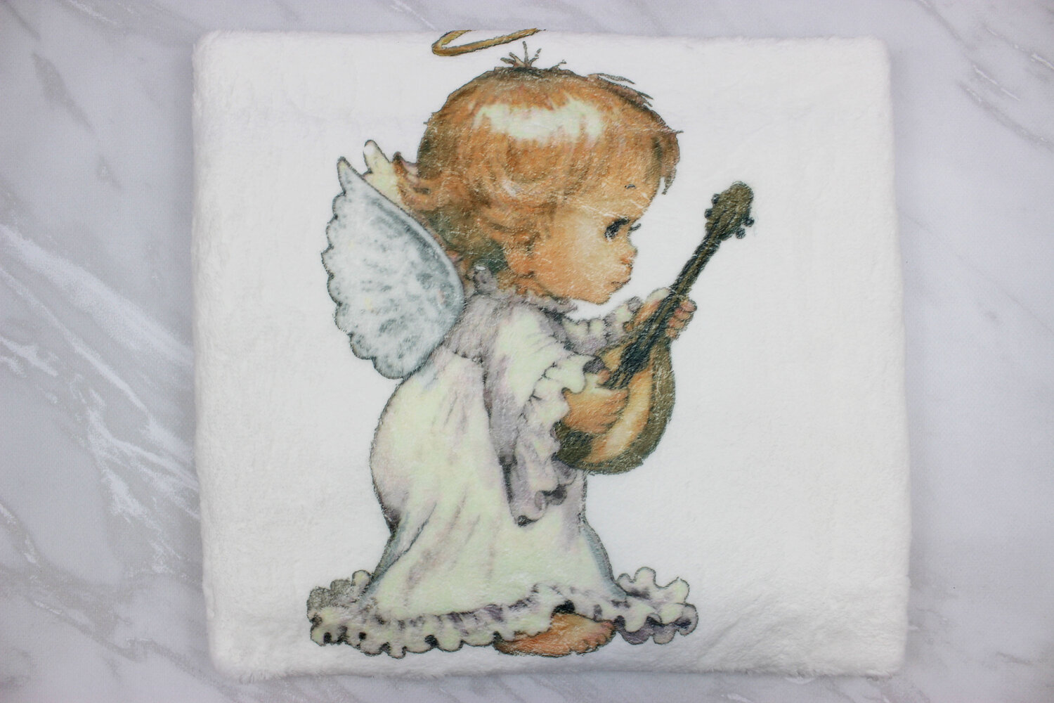 Крыжма-плед для крещения, махра Турция